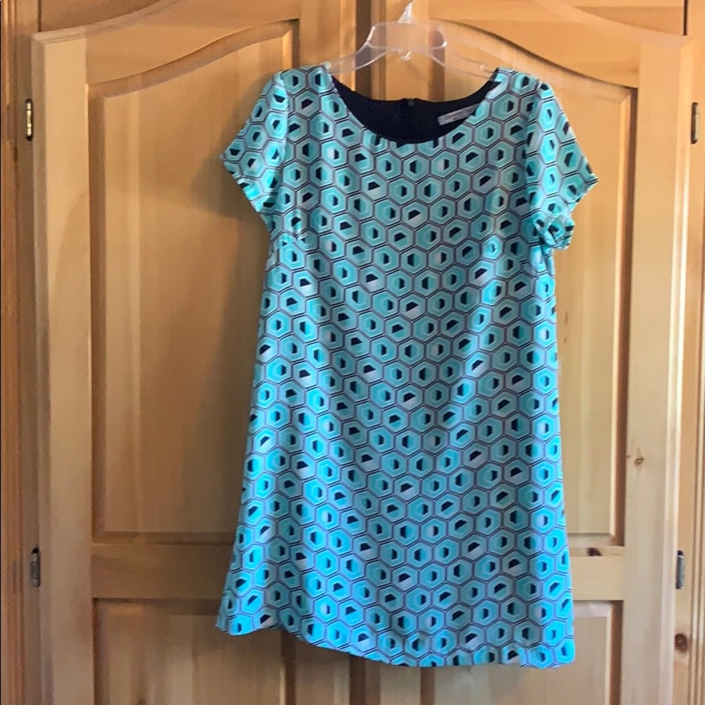 Retro patterned dress